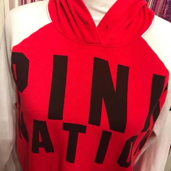 PINK Nation Cropped Hoodie (L) - Picture 3 of 8